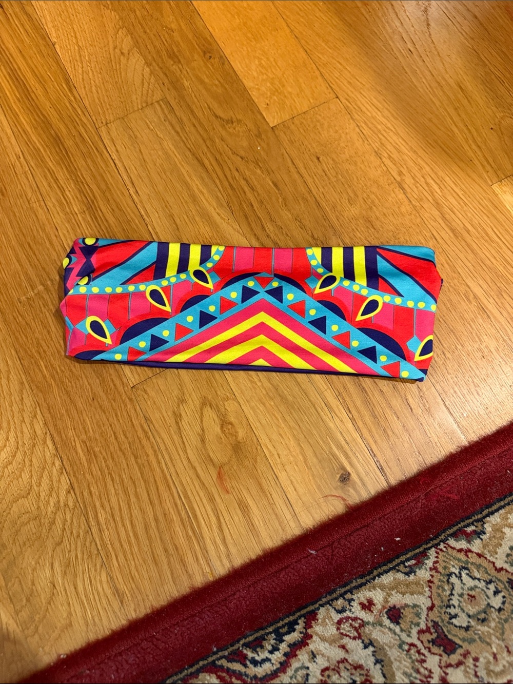 Colorful Geometric Pattern Headband
